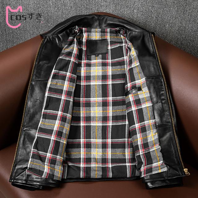 ファーストレイヤーホースレザージャケット 革ジャン メンズ 上層馬革